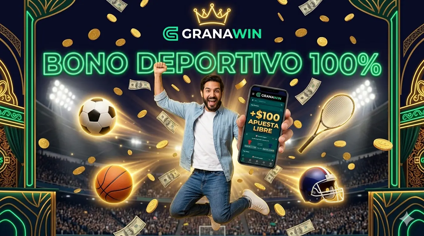 Bonos de bienvenida de Granawin para casino y deportes